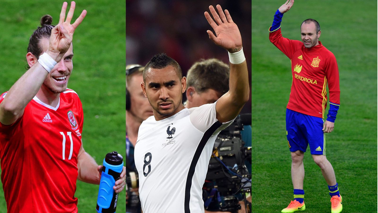 Bale, Payet e Iniesta, estrellas de la Eurocopa 2016