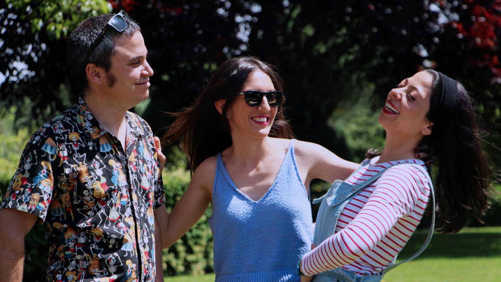 Diego RJ, Paola García y Paloma Cortina