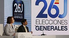 "Todo preparado y dispuesto" para el 26J, con un "ligero" incremento del presupuesto y la seguridad