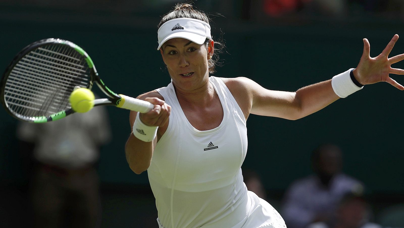 La tenista española Garbiñe Muguruza