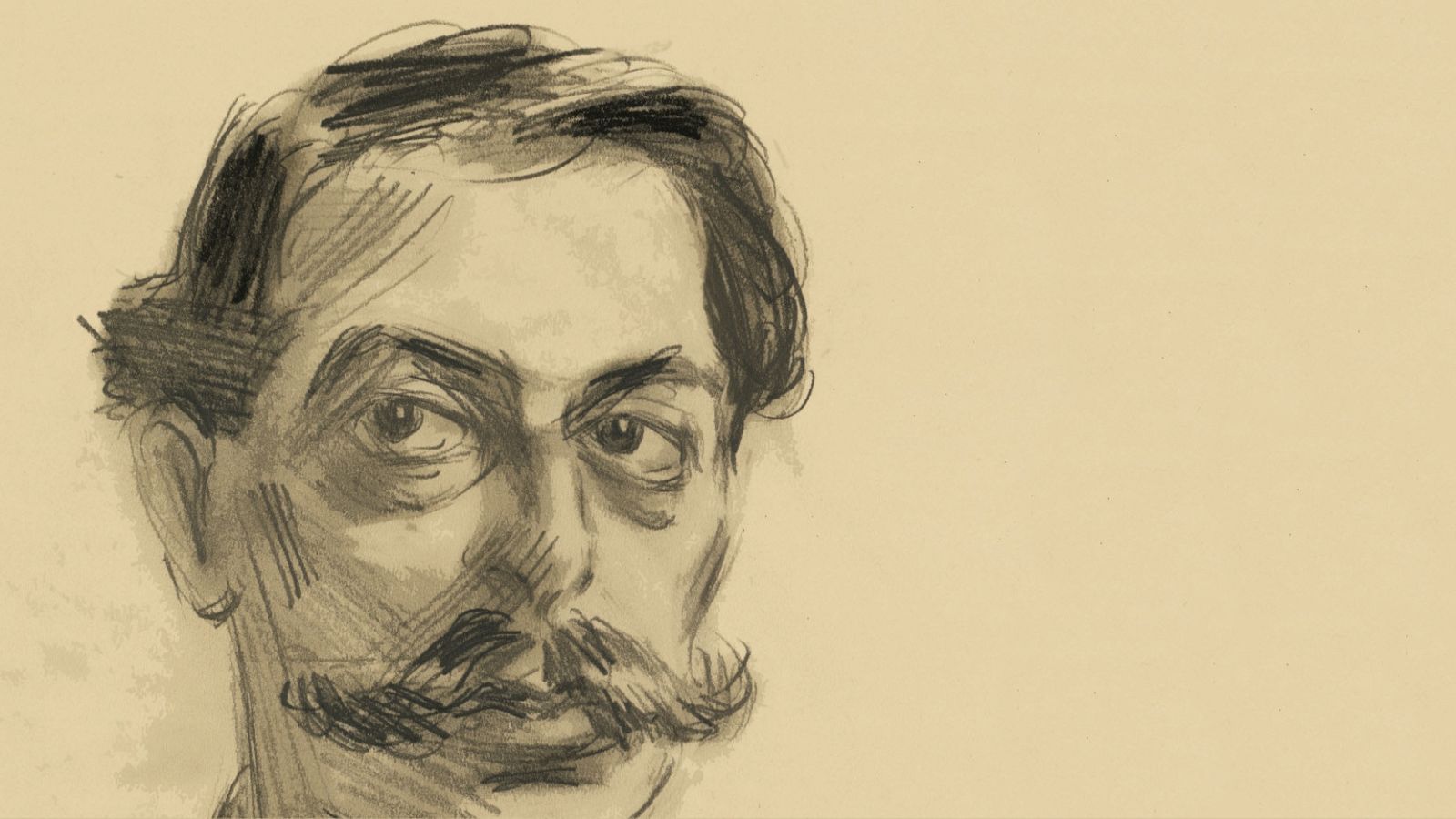 El compositor Enrique Granados por el dibujante David Santsalvador