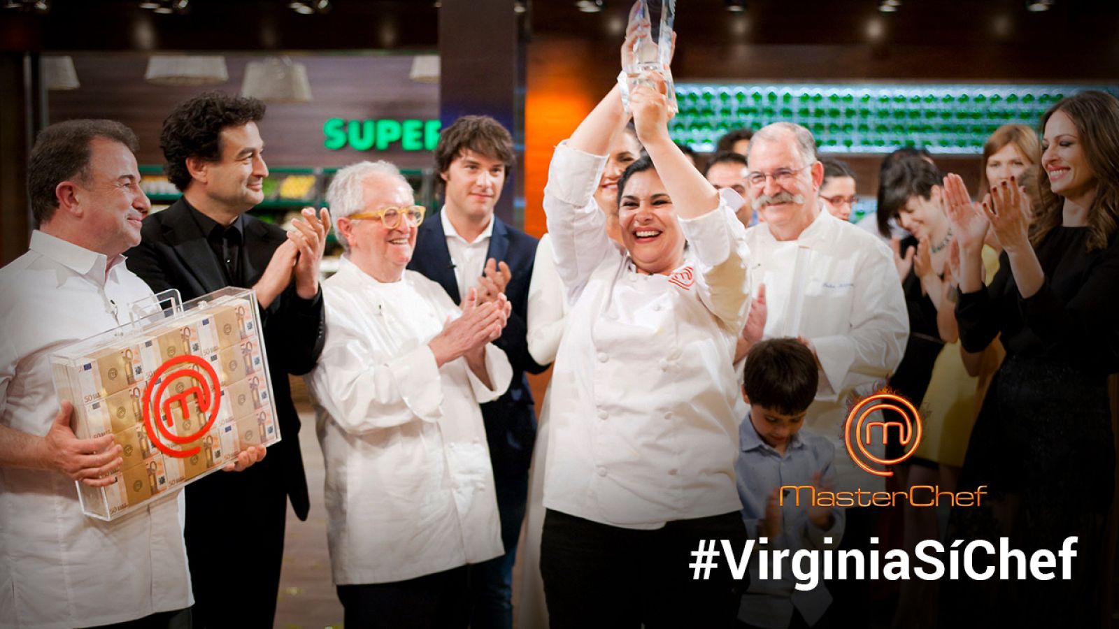 La ganadora de MasterChef visita 'Sí, Chef'