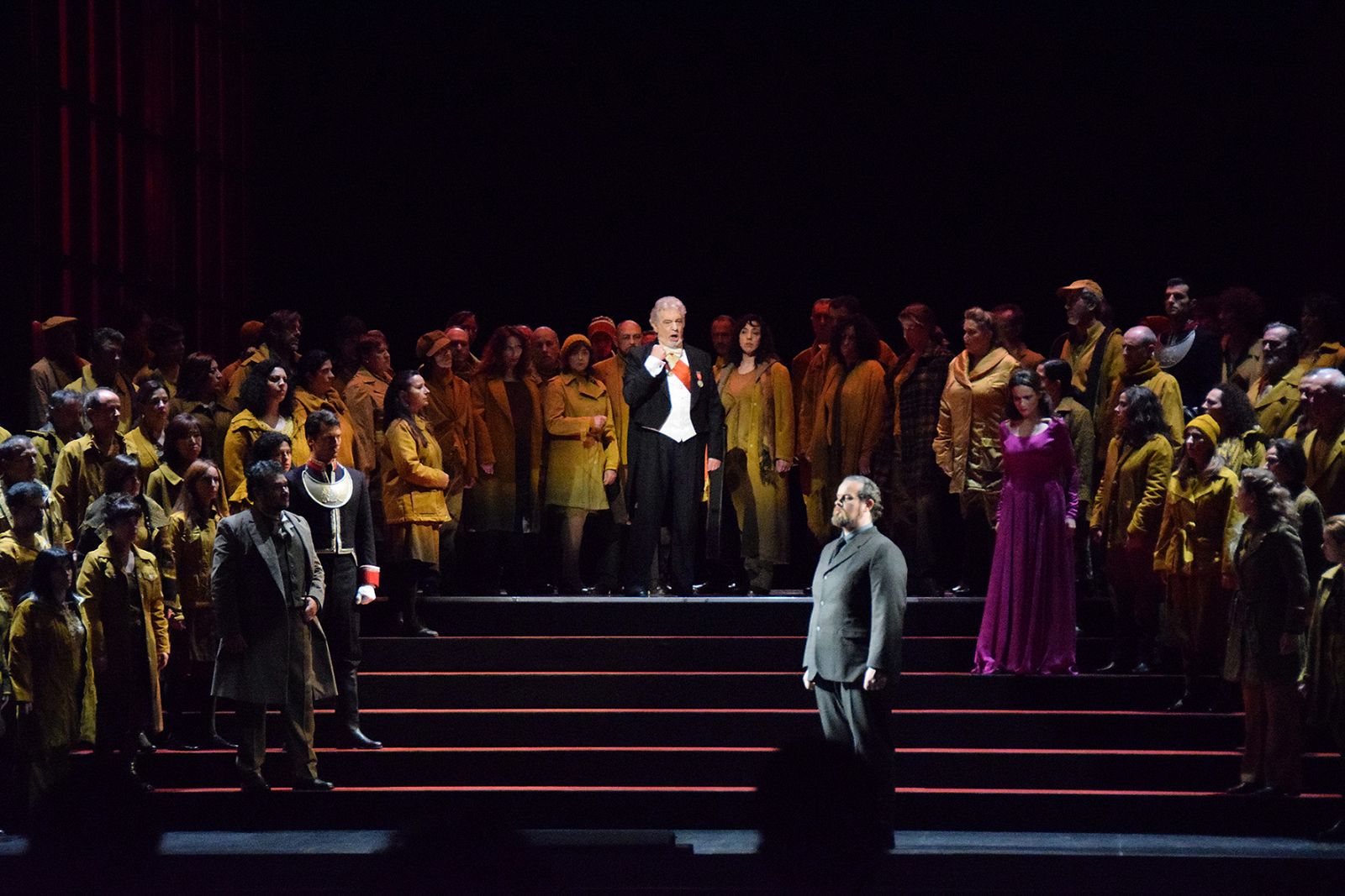 Plácido Domingo en la ópera 'Simon Boccanegra'