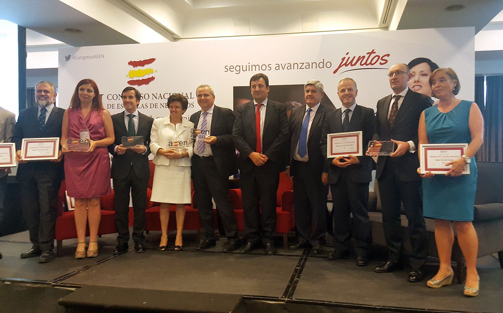 Entrega del premio AEEN a Emprende