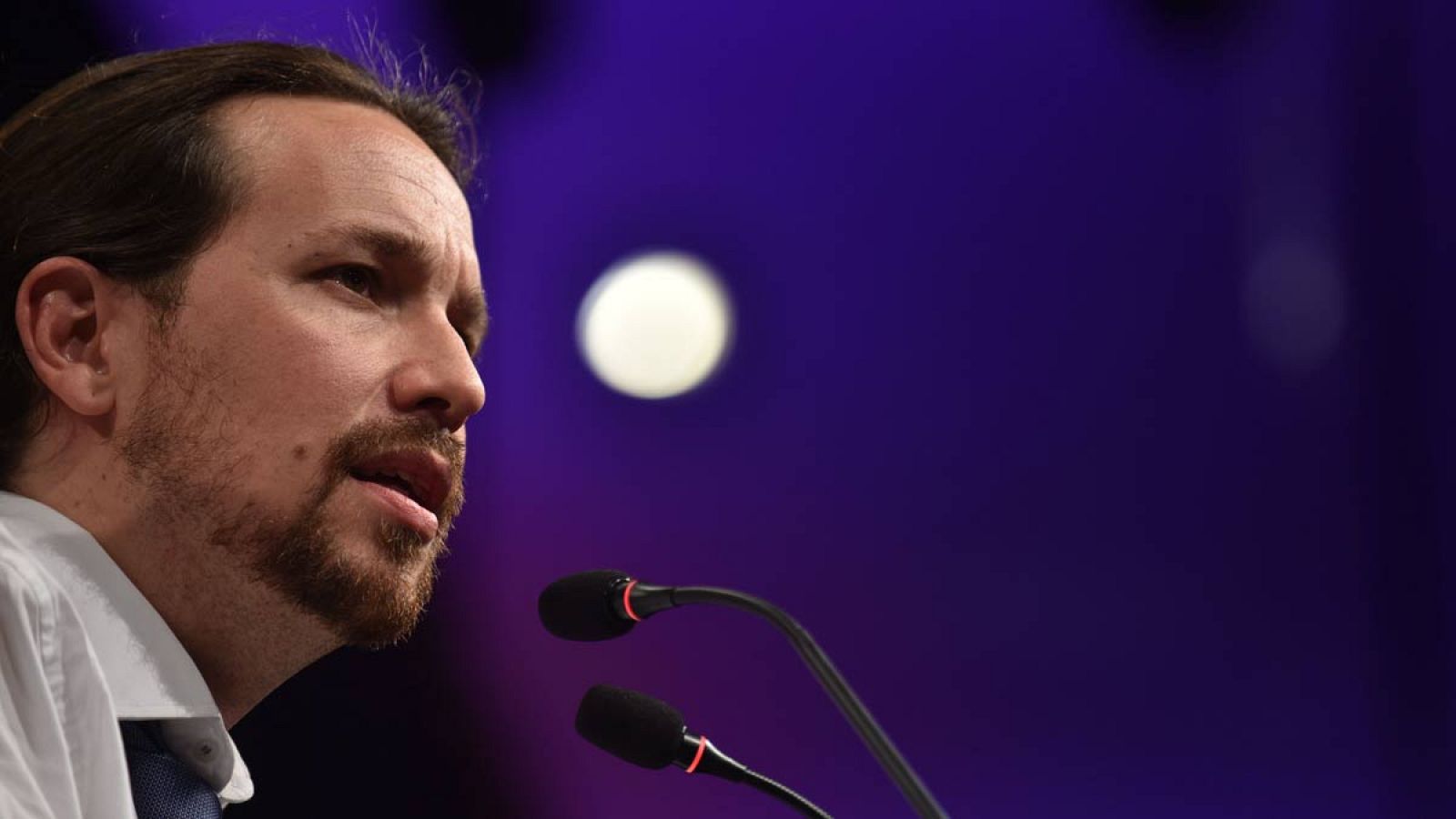 Pablo Iglesias, secretario general de Podemos