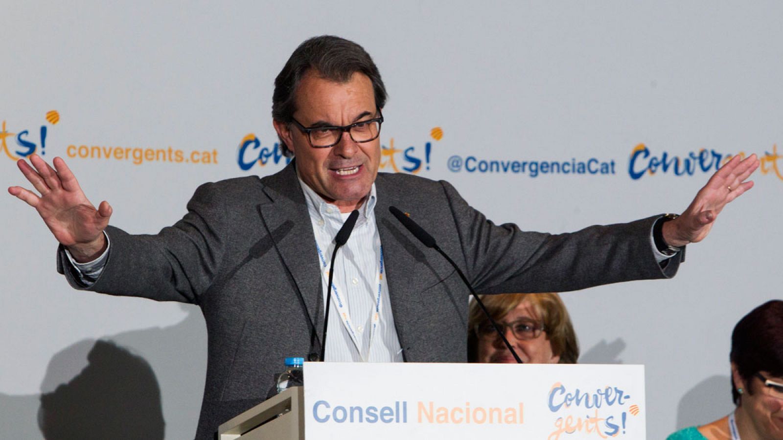 El presidente de CDC y expresidente de la Generalitat de Cataluña, Artur Mas