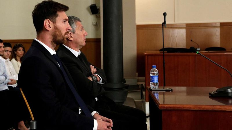 Messi y su padre, condenados a 21 meses de cárcel por fraude fiscal