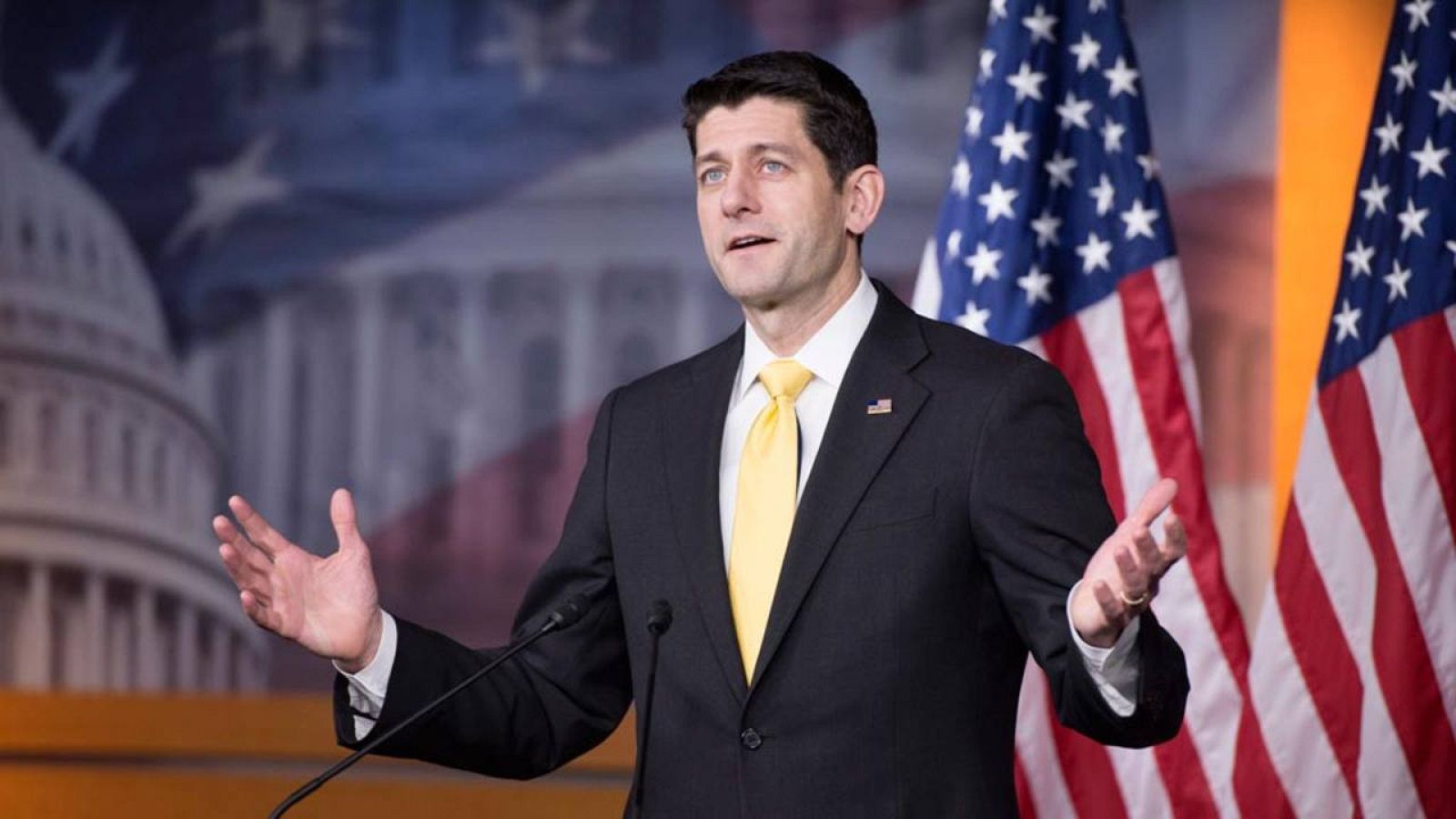 Imagen de archivo de Paul Ryan, presidente de la Cámara de Representantes
