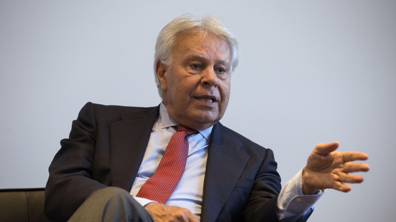 El expresidente del Gobierno, Felipe González (PSOE)