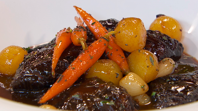 Receta de estofado de toro