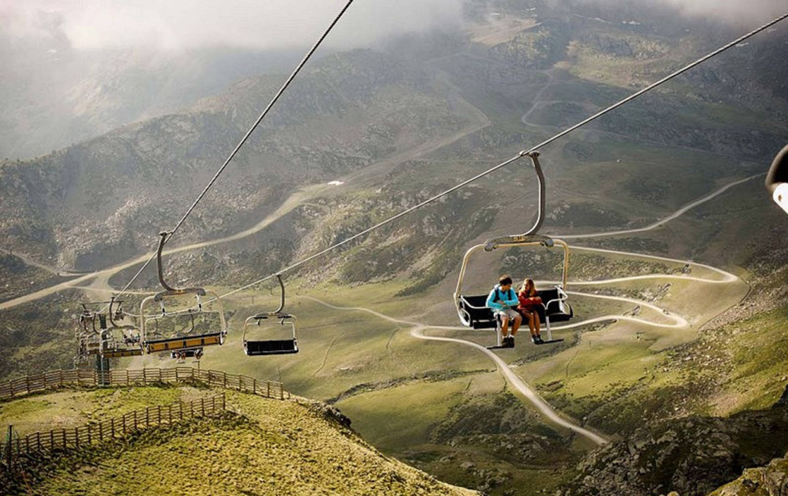 Imagen panorámica de Ordino-Arcalis.