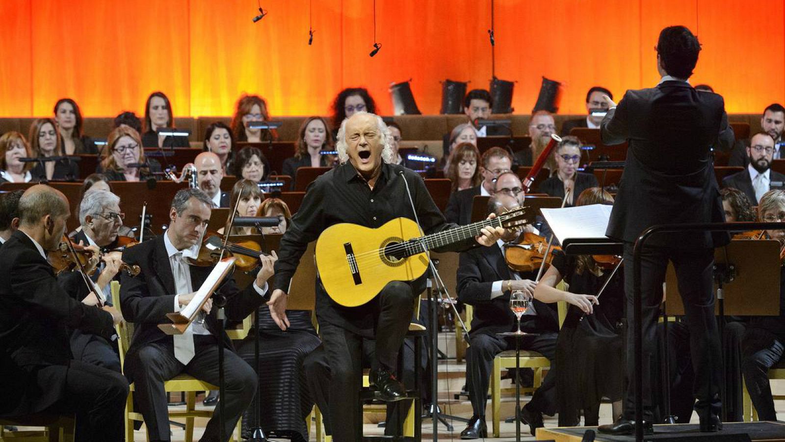 La orquesta de RTVE y Amancio Prada