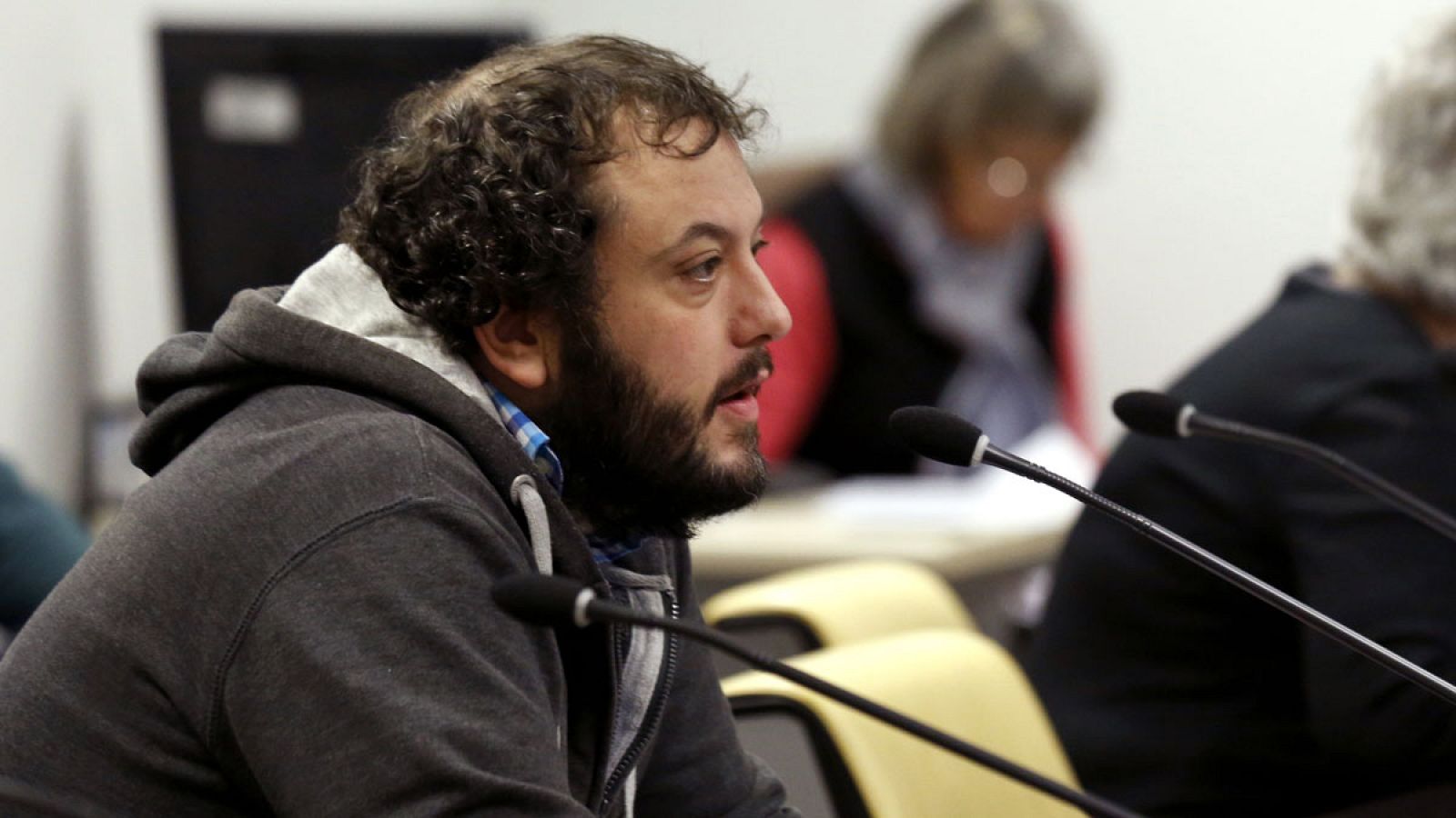 El concejal de Ahora Madrid Guillermo Zapata