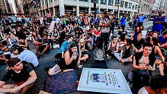 Las protestas en EE.UU. por la violencia policial contra los negros no cesan