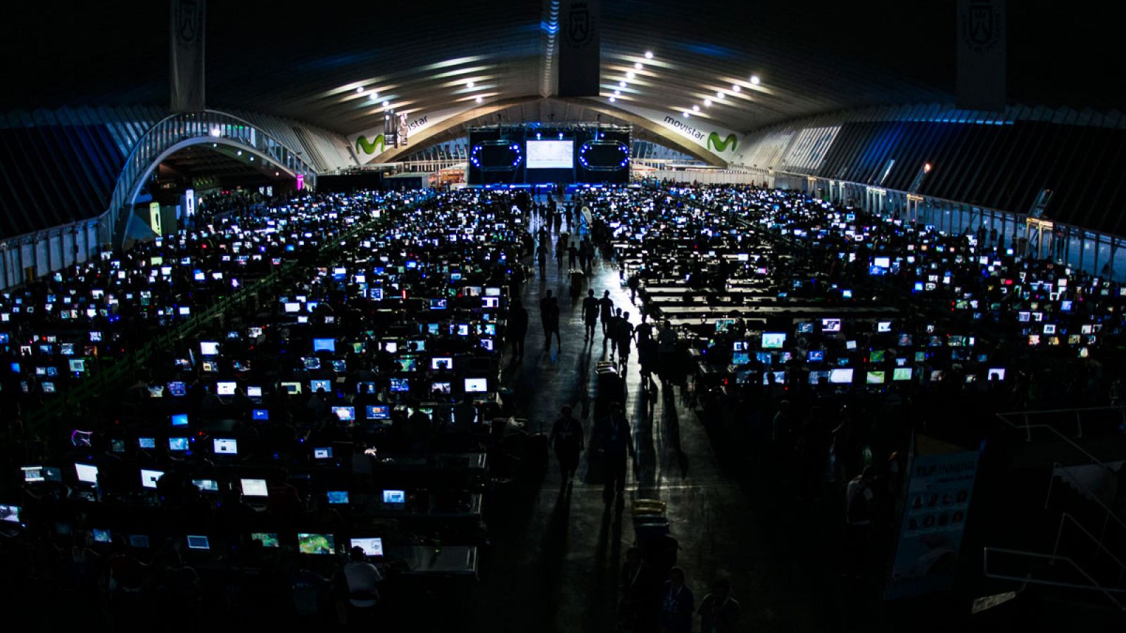 El TLP Tenerife arranca hoy con el encendido de más de 2000 pantallas