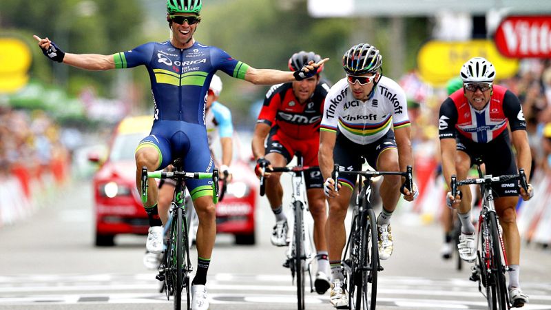 Matthews salva el honor para el Orica al ganar la d�cima etapa