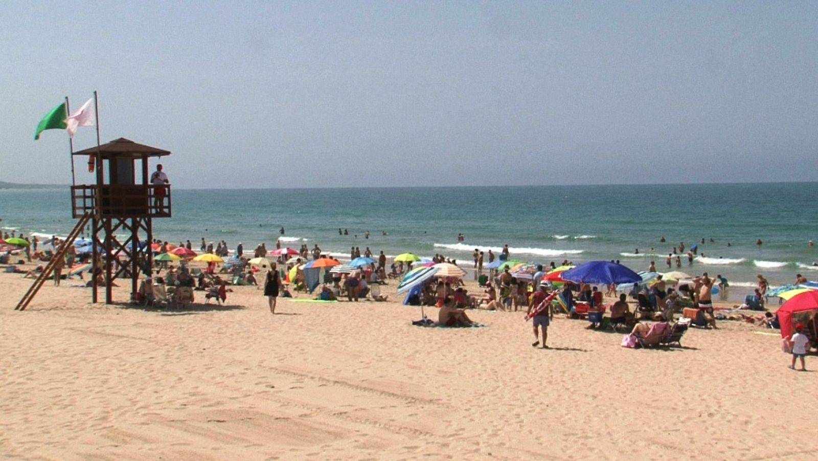Playa La Barrosa, en Chiclana