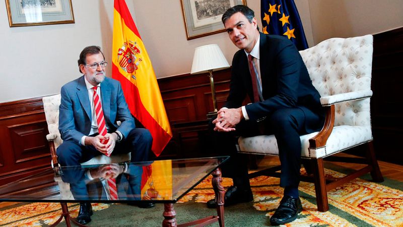Sánchez insiste en su 'no' a Rajoy "a día de hoy": "Entre sus potenciales aliados no se encuentra el PSOE"