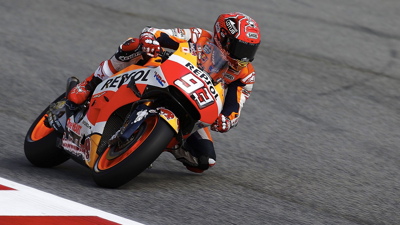 Marc Márquez llega con la vitola de favorito al GP de Alemania