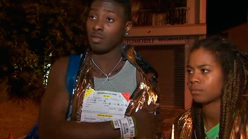 "El camión se llevaba por delante a la gente como fichas de dominó"