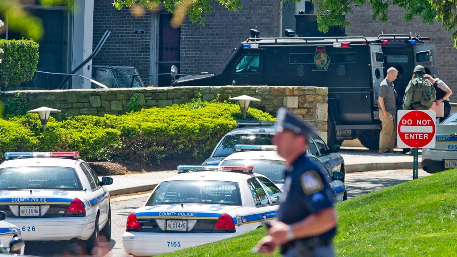 Imagen de archivo de la policía de Baltimore