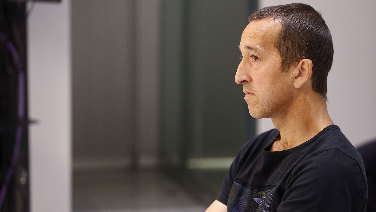 El etarra Eneko Gogeaskoetxea Arronategui, durante el juicio en la Audiencia Nacional