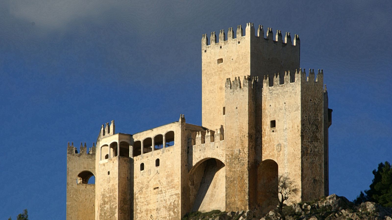 Castillo de Vélez Blanco en Almería