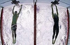 Phelps suma su séptimo oro e iguala a Mark Spitz
