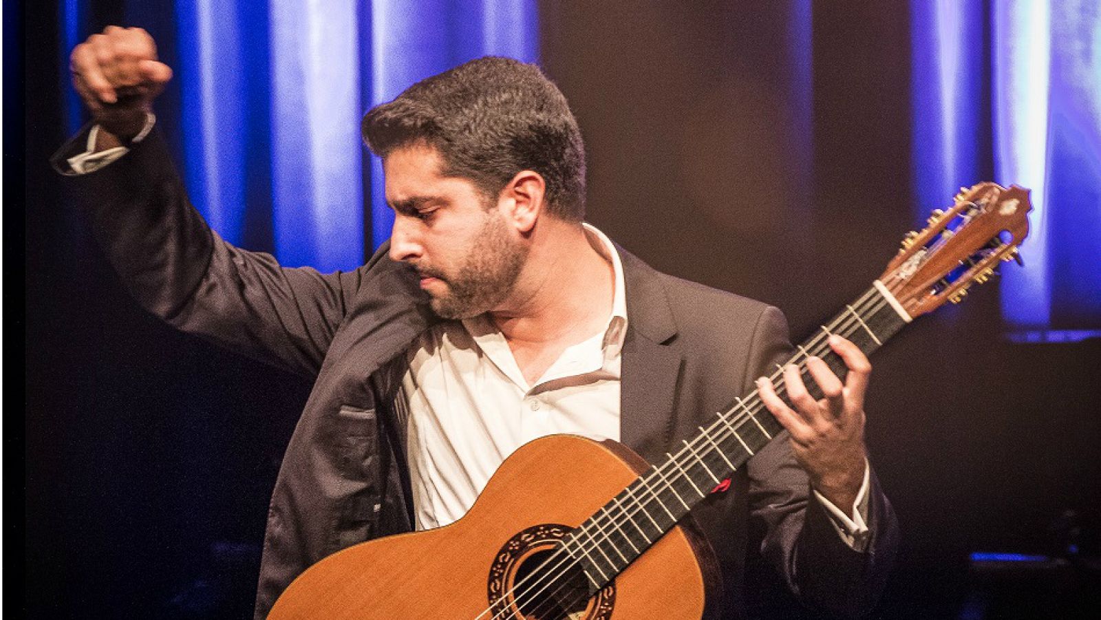 El guitarrista malaguello Rafael Aguirre