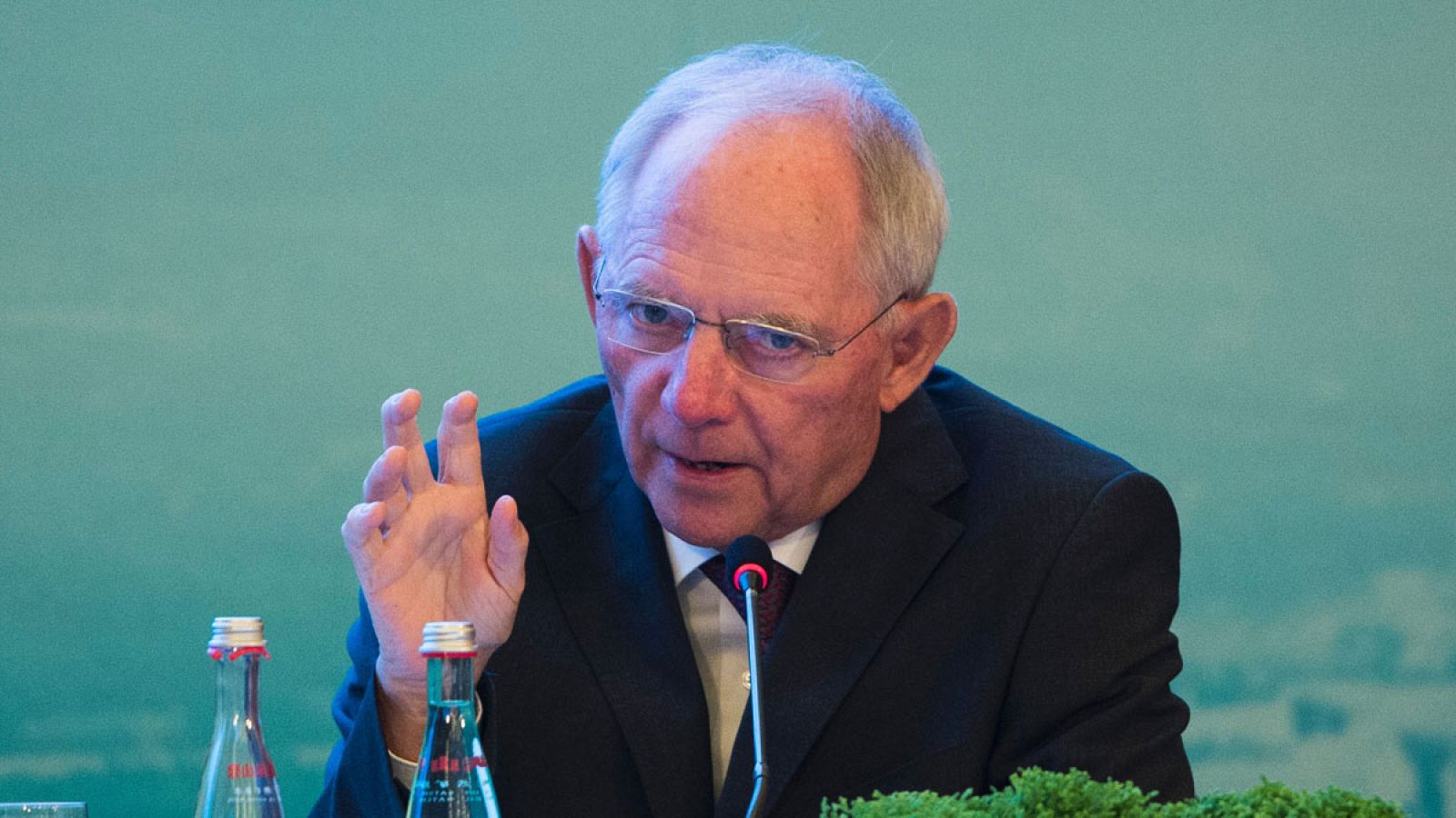 El ministro de Finanzas alemán, Wolfgang Schäuble