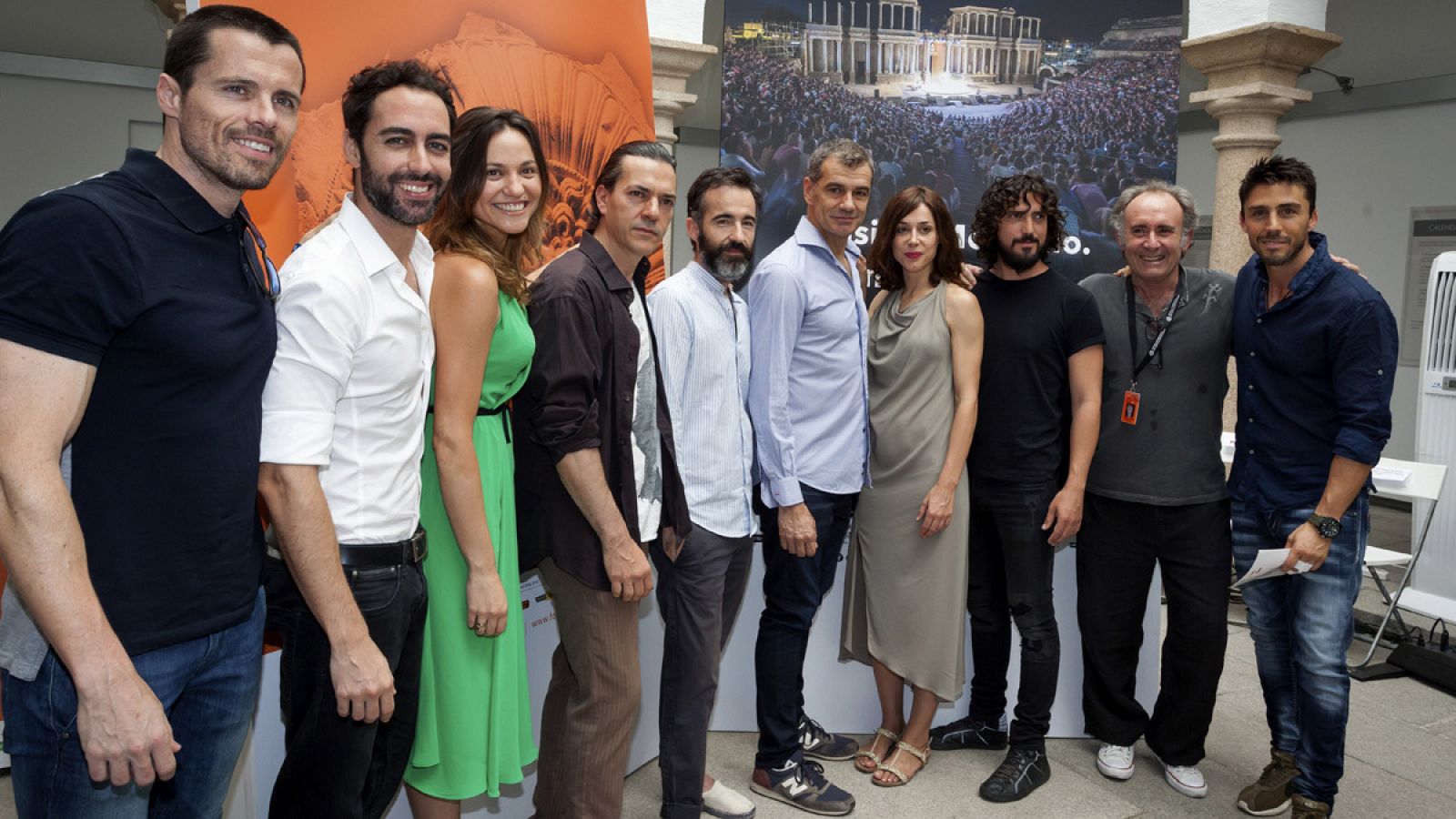 Imagen de la presentación de 'Aquiles, el hombre', en el Festival de Mérida.