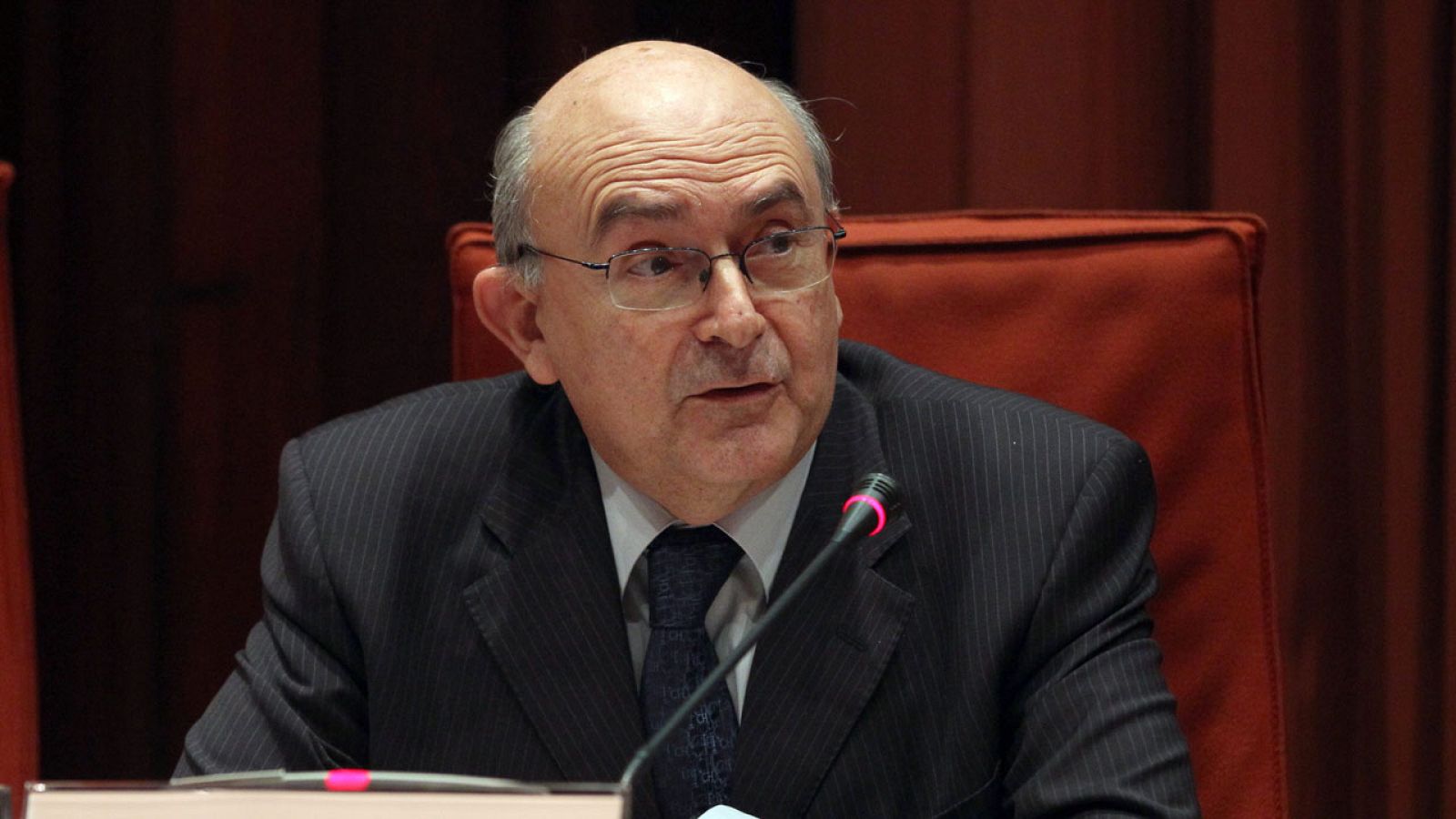 El expresidente del Tribunal Superior de Justicia de Cataluña Miguel Ángel Gimeno en una foto de archivo