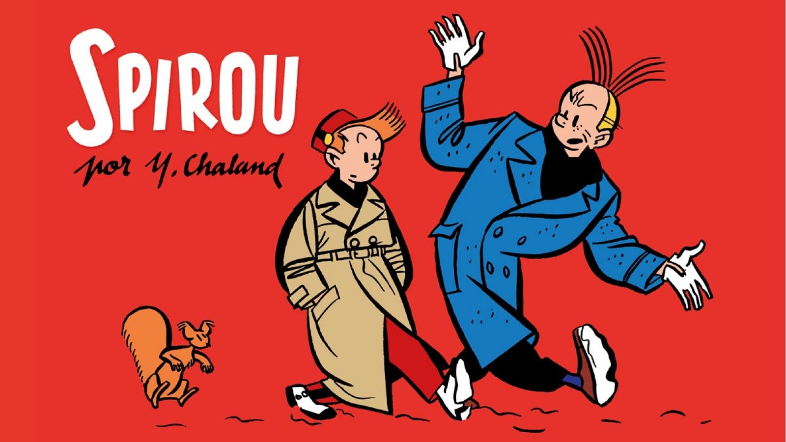 Portada de 'Spirou de Yves Chaland'