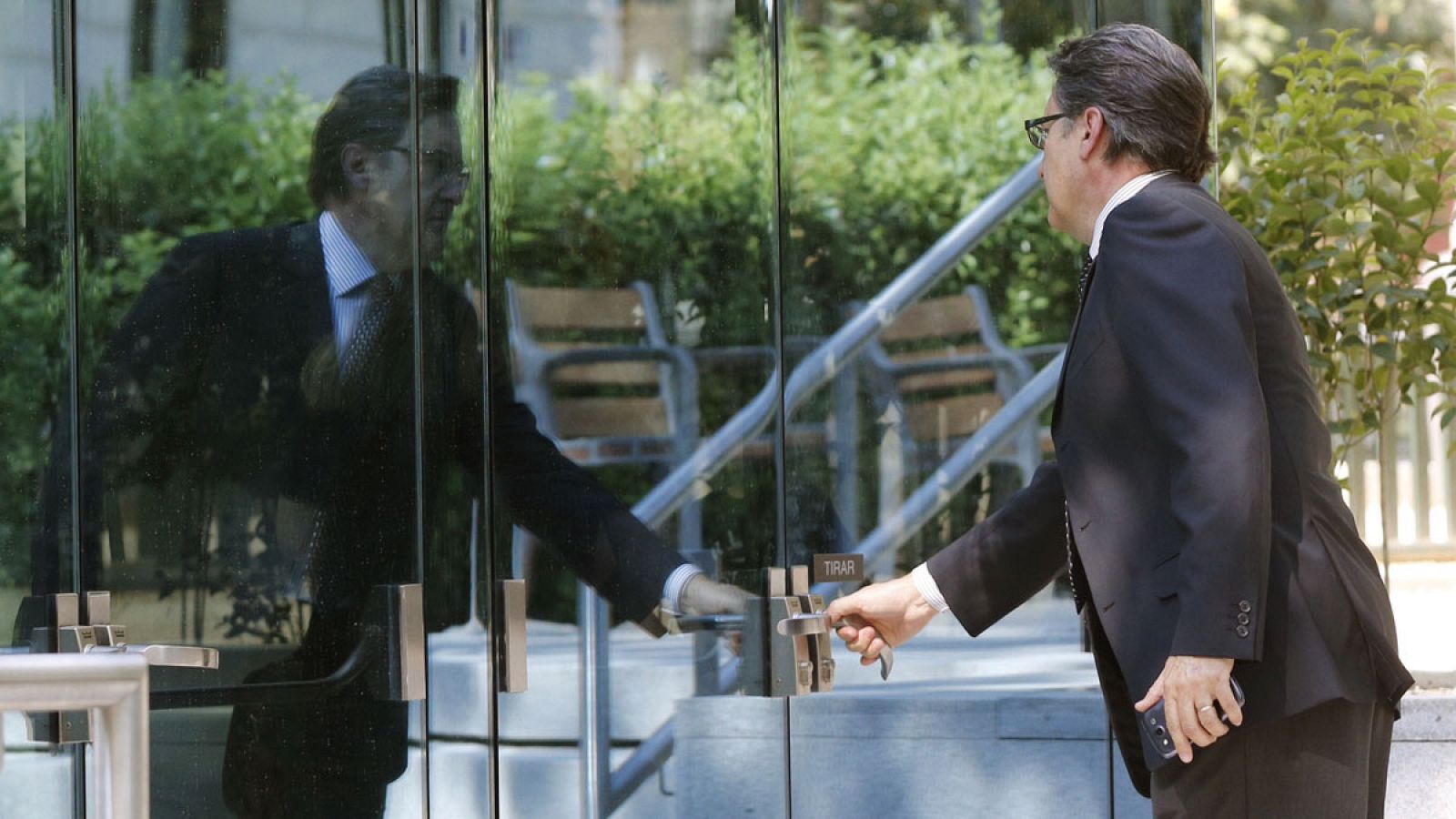 El presidente de Afinsa, Juan Antonio Cano, llega a la Audiencia Nacional