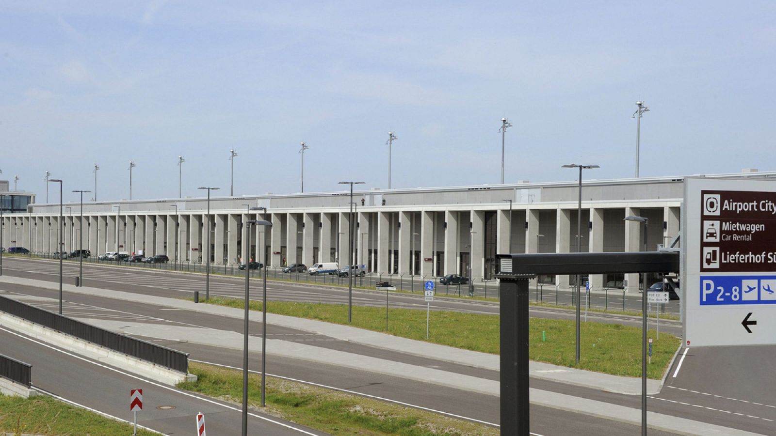Vista general del aeropuerto de Berlín Brandeburgo