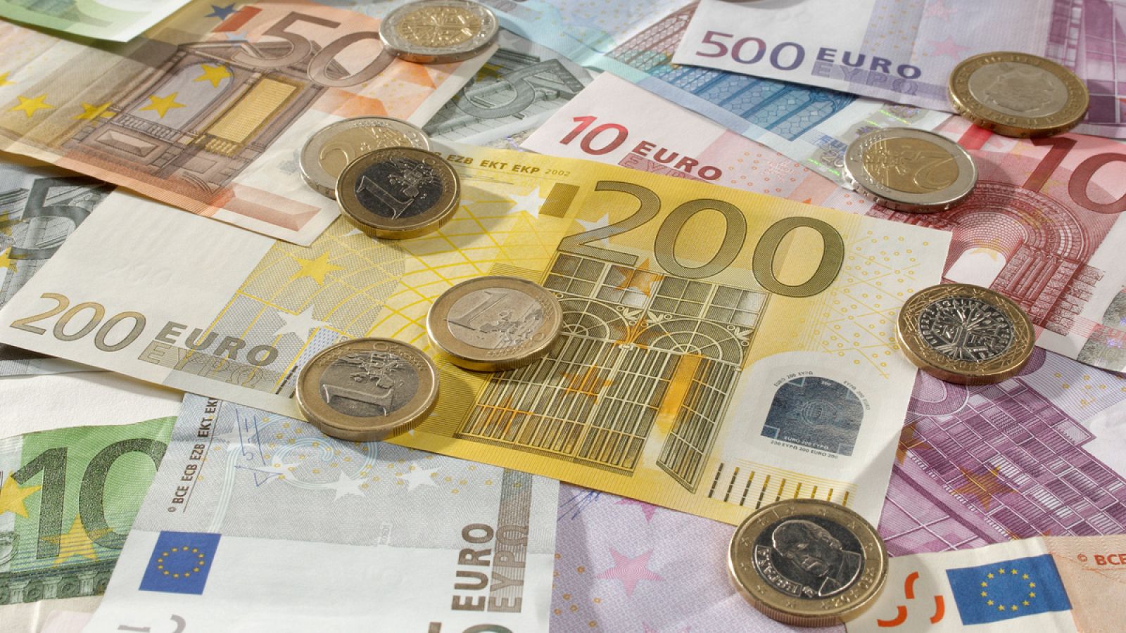 Billetes y monedas de euro