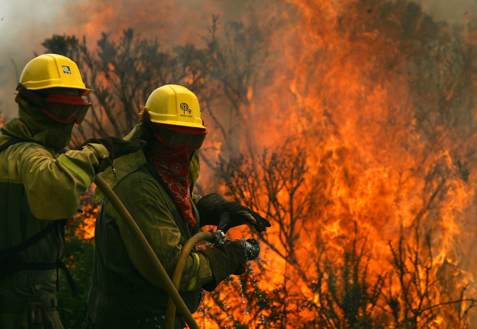 Se reduce en un 93 por ciento la superficie quemada con respecto a 2007
