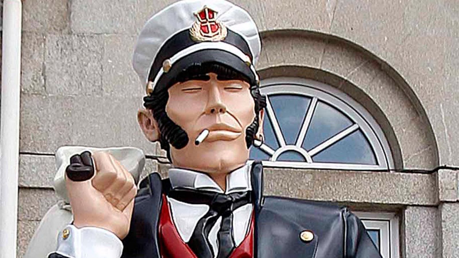 Detalle del Corto Maltés de 'Viñetas desde o Atlántico'