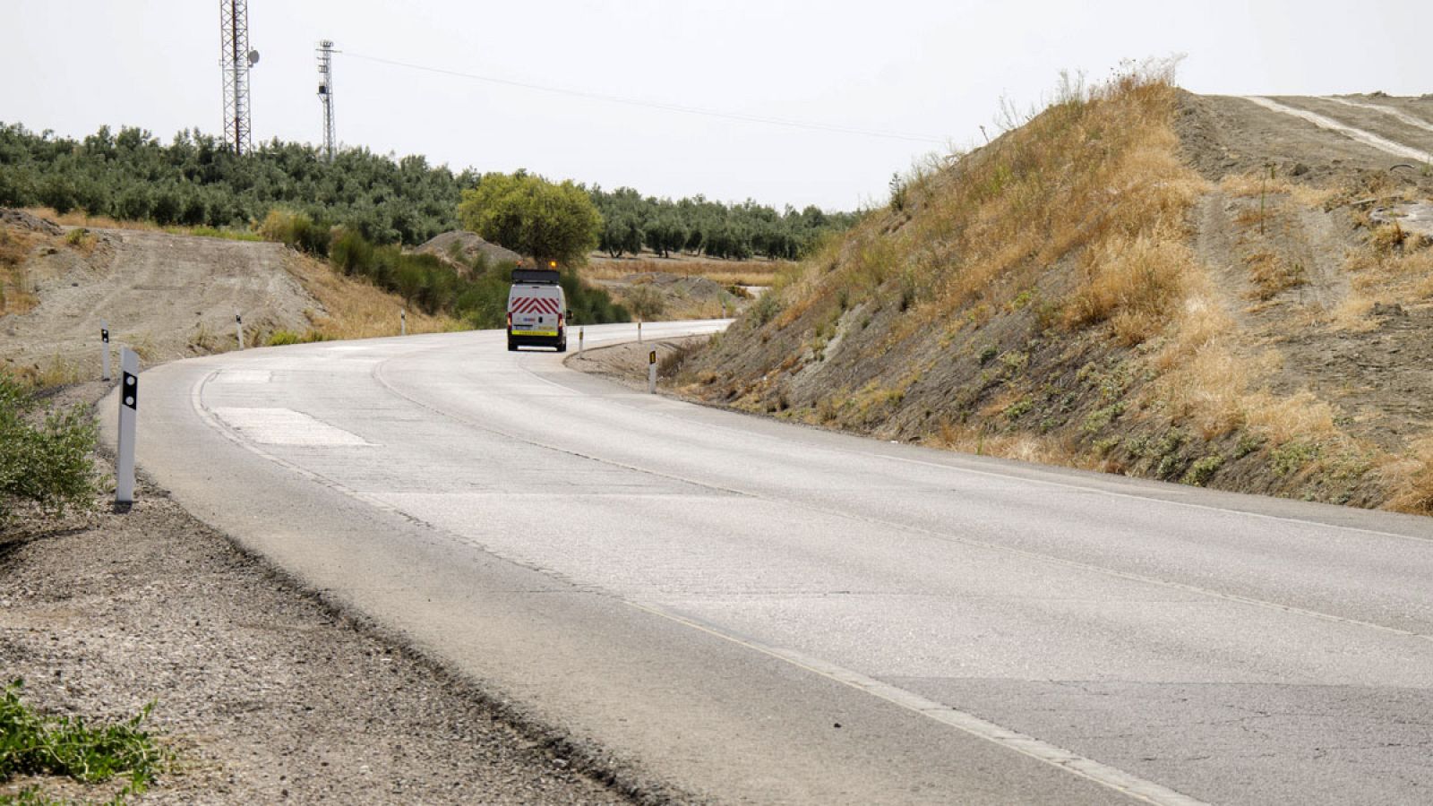Lugar donde el grupo Supersubmarina tuvo el accidente este domingo