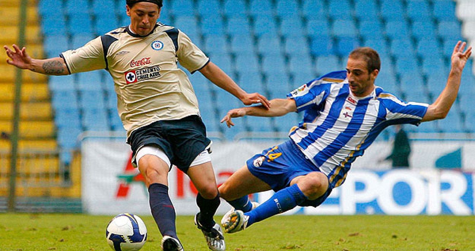 El Depor gana al Cruz Azul mexicano en las semifinales del Teresa Herrera