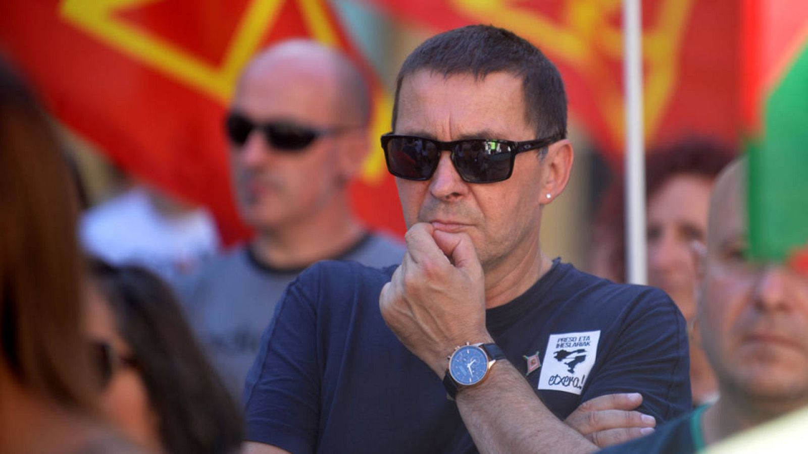 El candidato a lehendakari por EH Bildu en las elecciones vascas, Arnaldo Otegi