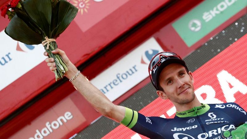 Simon Yates saca brillo al trabajo del Orica en la �ltima etapa gallega de la Vuelta