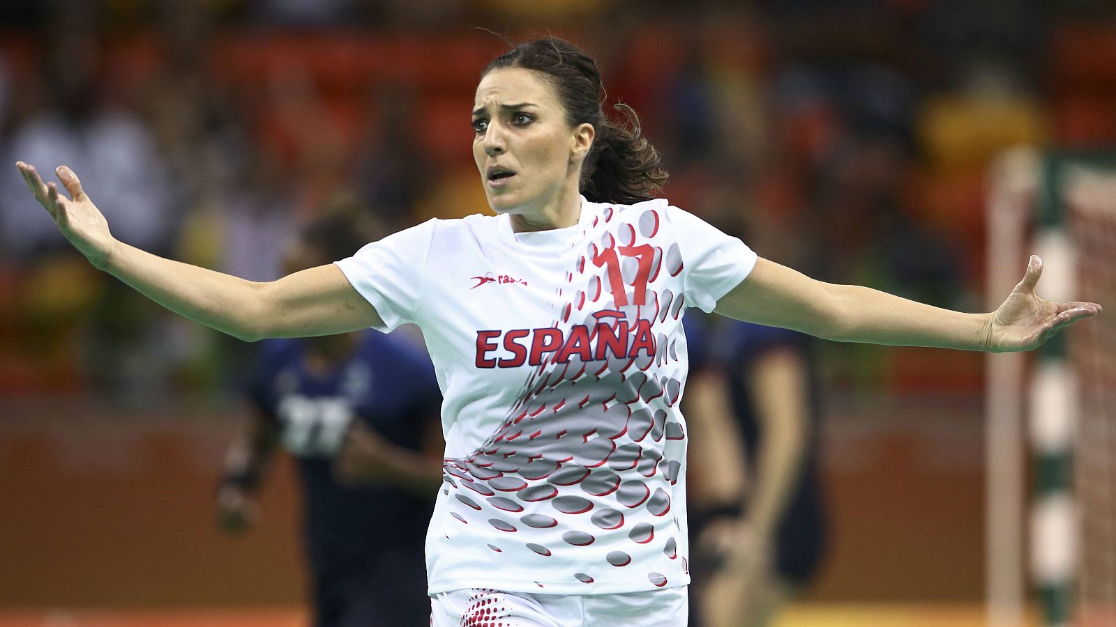 Eli Pinedo, en el partido de los cuartos de final de Río 2016