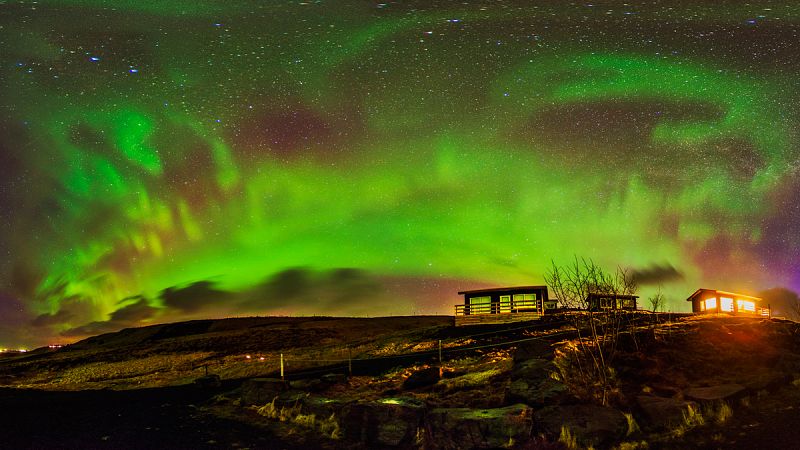 Sigue en directo las auroras boreales desde Islandia y Groenlandia