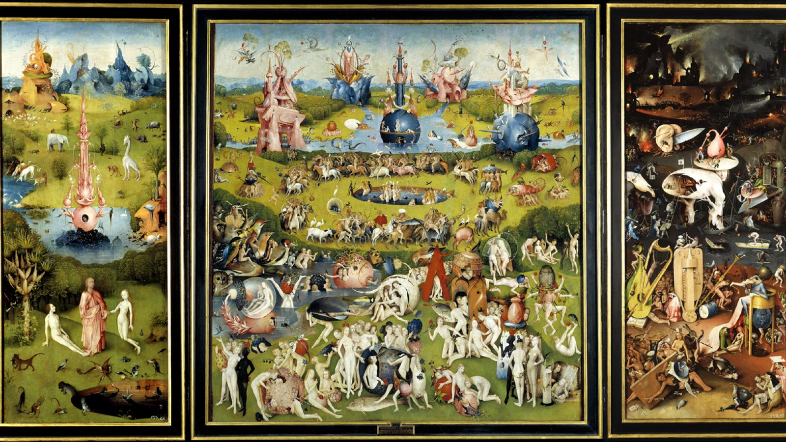Tríptico 'El jardín de las delicias', de El Bosco