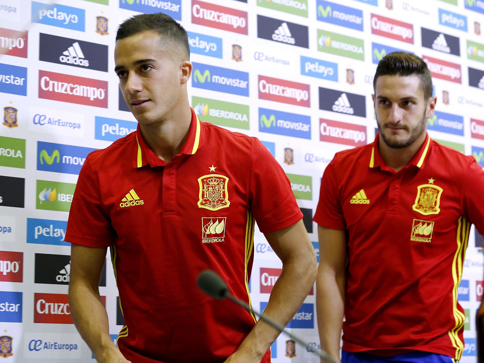RUEDA DE PRENSA DE LUCAS VÁZQUEZ Y KOKE