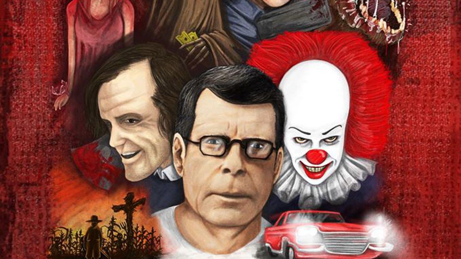 Fragmento de la portada de 'Here¿s Johnny! Las pesadillas de Stephen King'