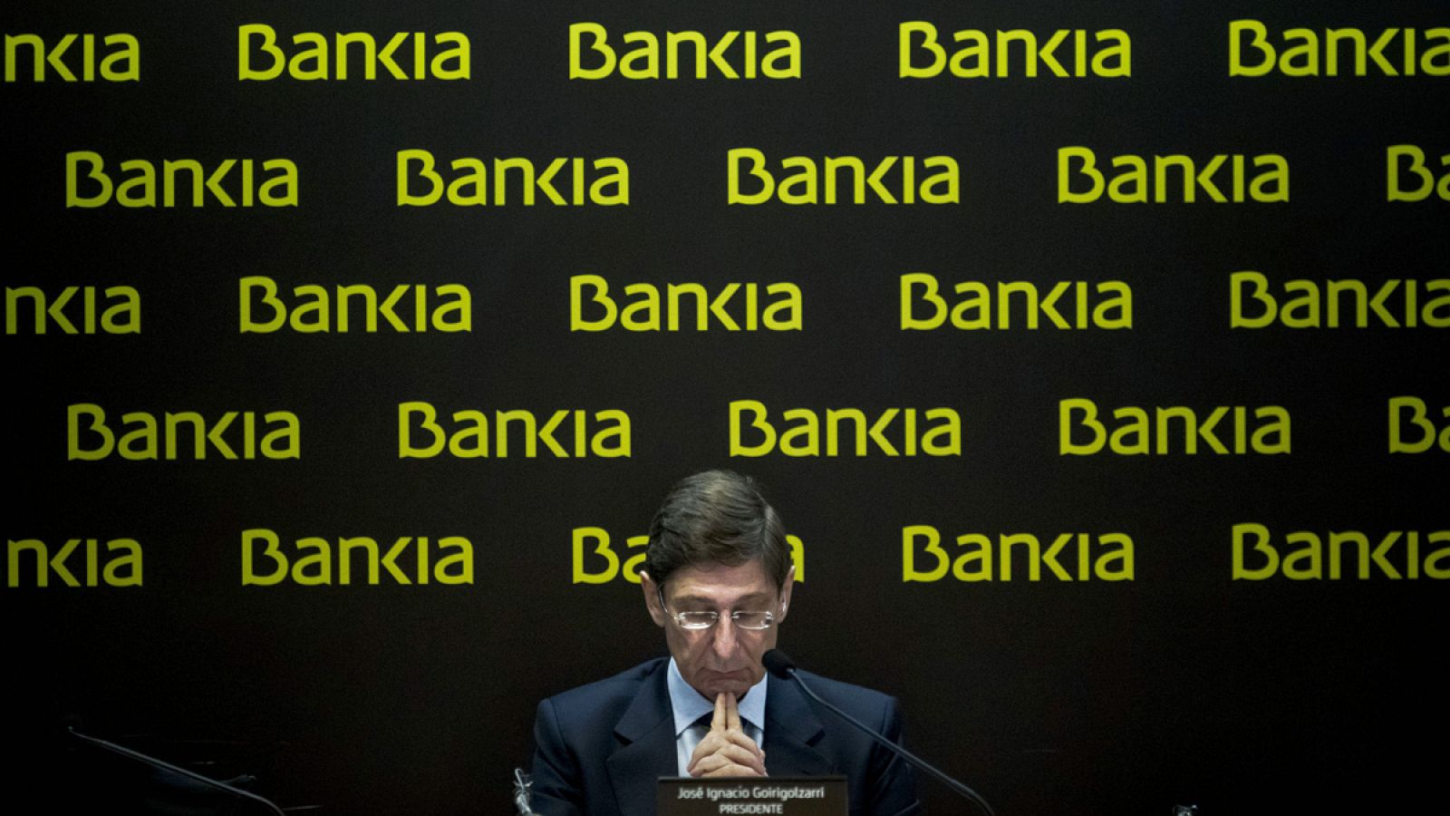 El presidente de Bankia, José Ignacio Goirigolzarri