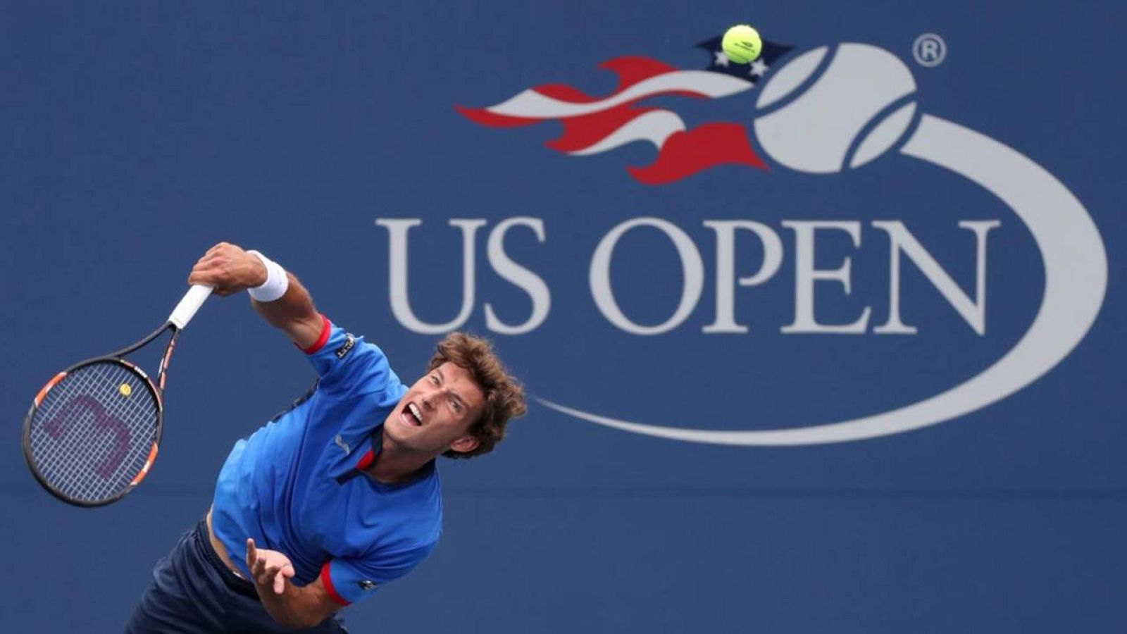 Pablo Carreño, durante el US Open