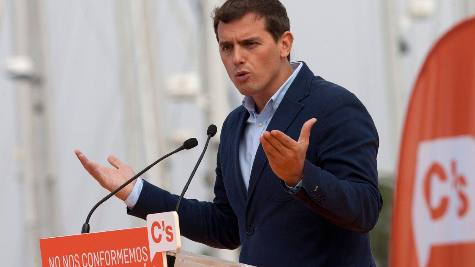 Albert Rivera ha cerrado un mitin de Ciudadanos en Vigo